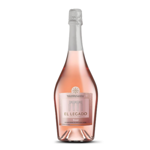 Golden Sparkling Rosé Grape Drink